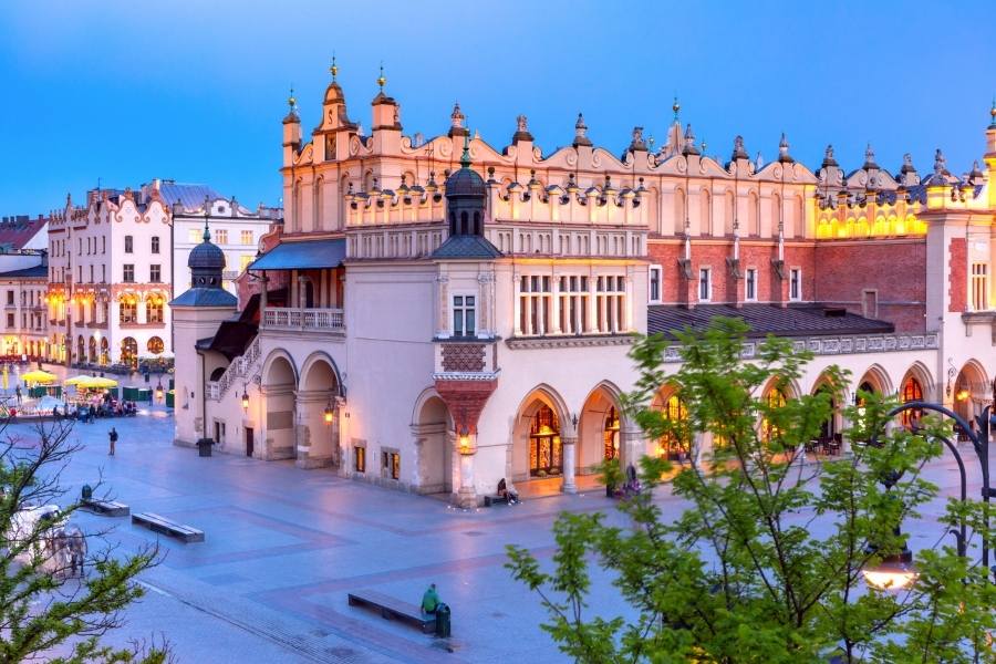 things to do in Krakow - market Square krakow