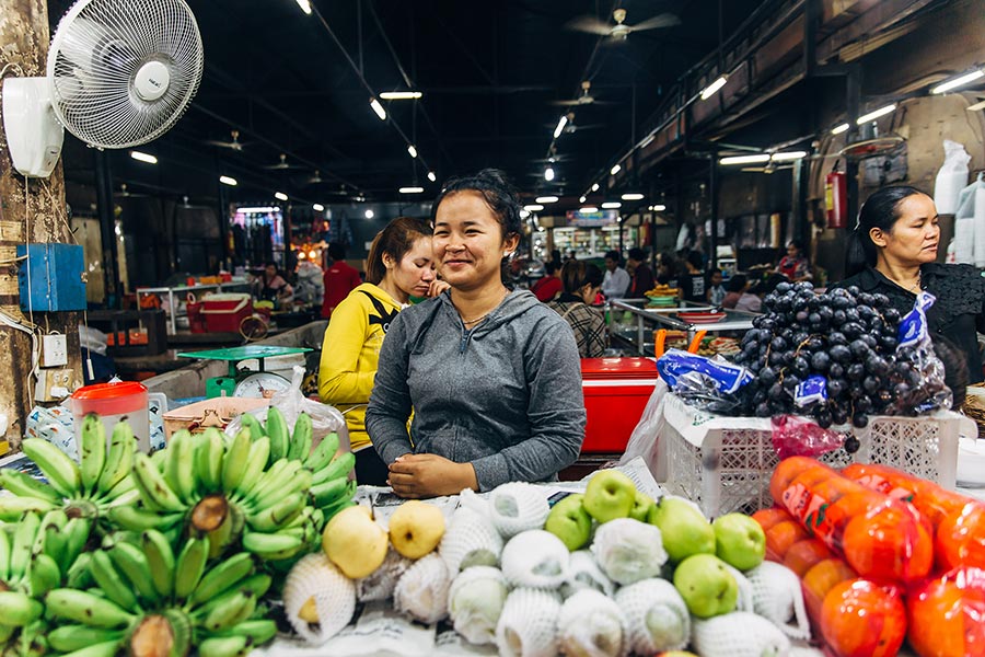 Exploring Siem Reap - Market in Siem Reap