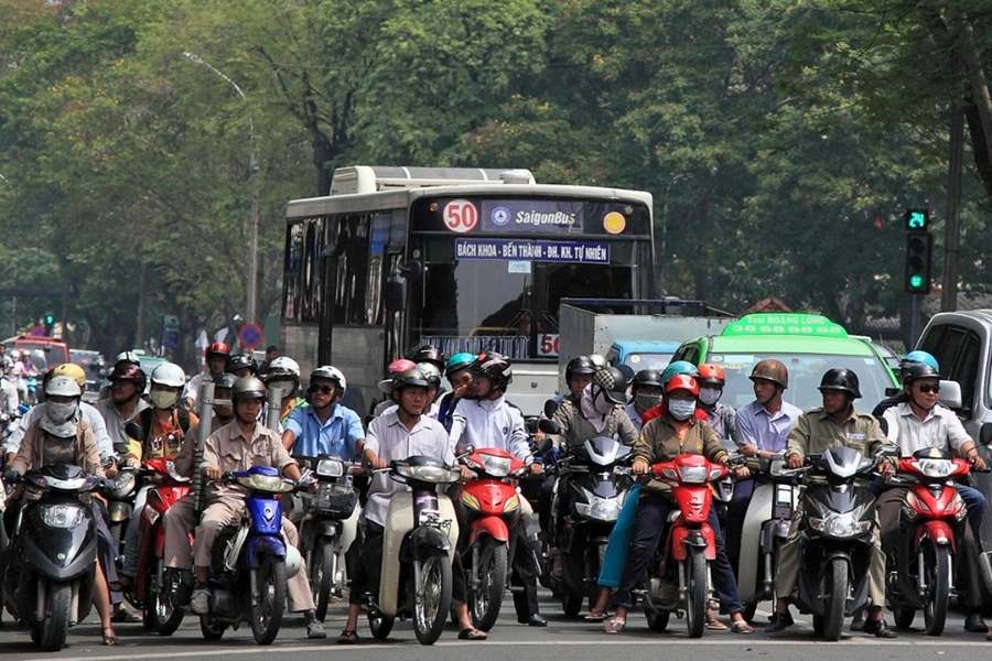 Motorbikes Ho Chi Minh City