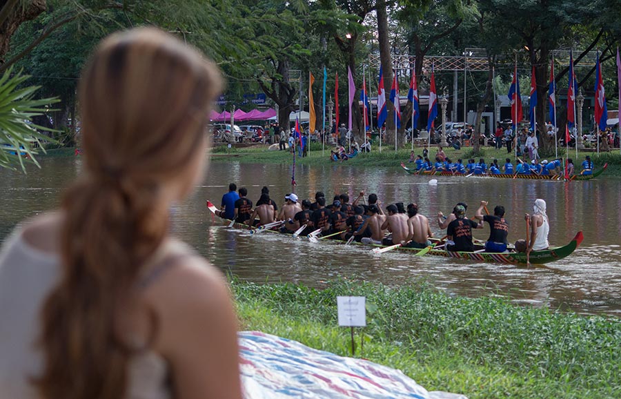 Exploring Siem Reap - Siem reap boat race