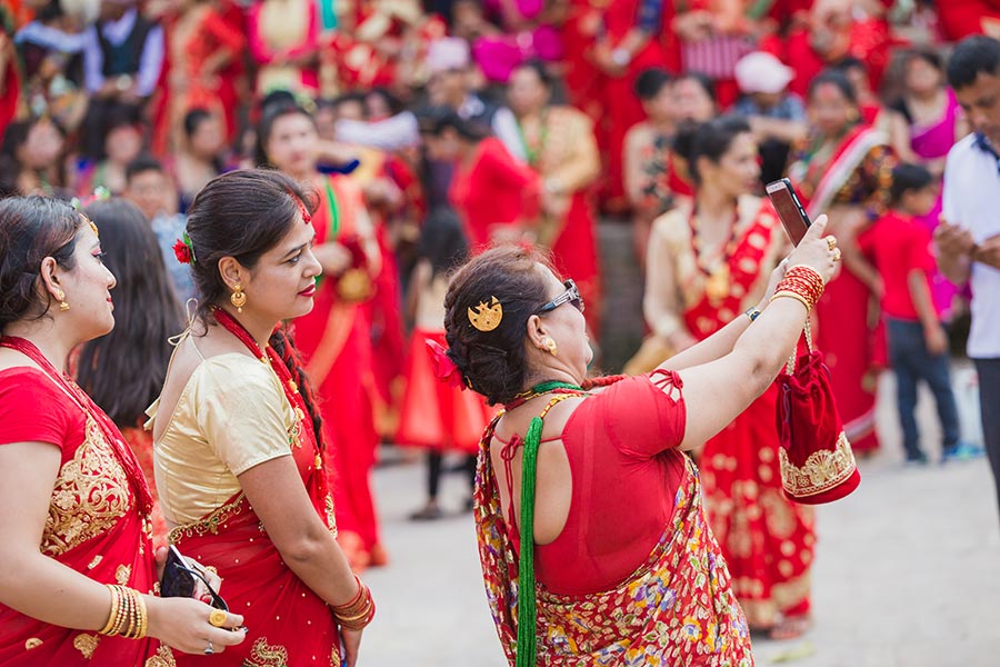 Teej festival Kathmandu