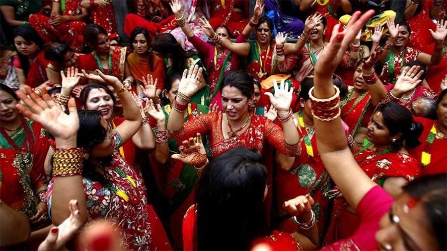 Teej festival Kathmandu