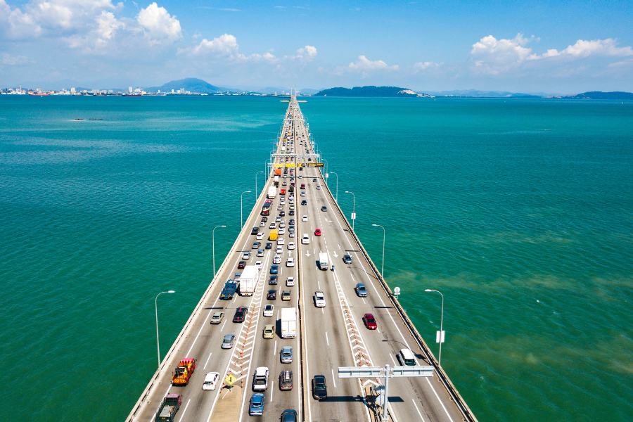 Things to do in Penang - penang bridge