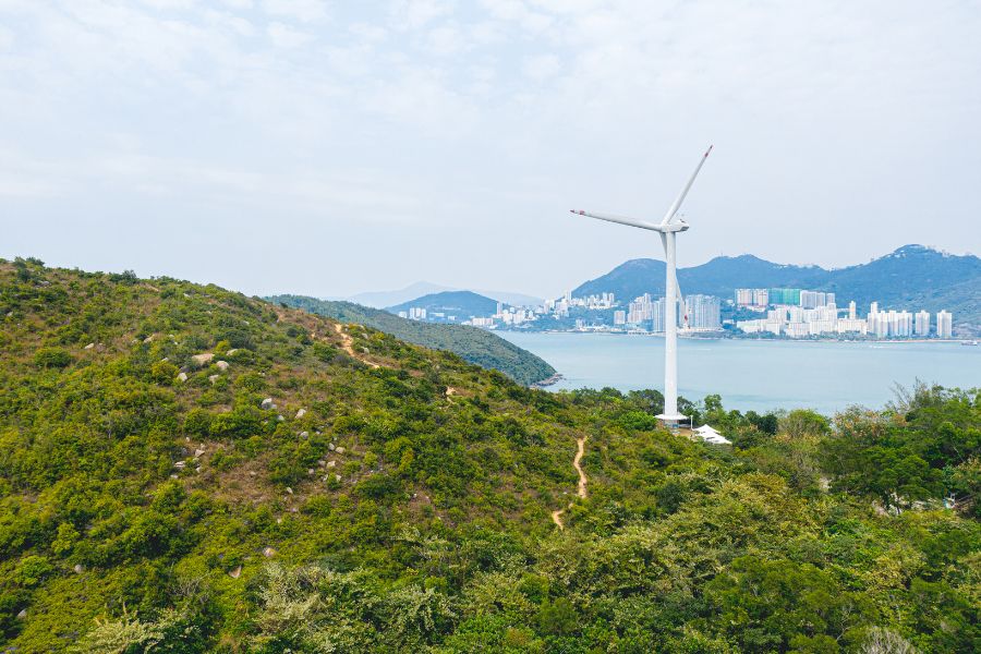 Lamma Island Hong Kong - Lamma Wind Station