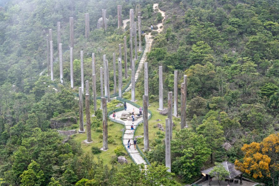 Lantau Island Hong Kong - Wisdom Path