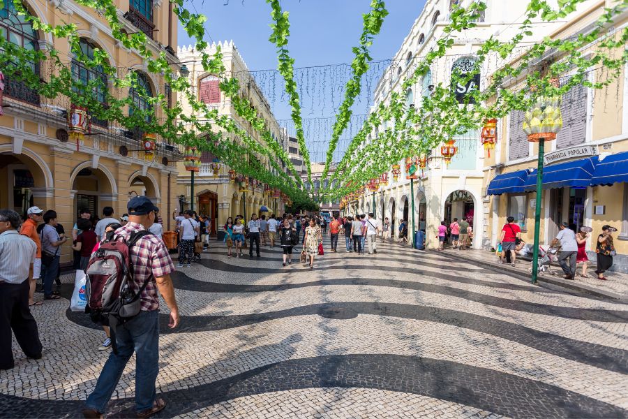 Macau Attractions - Senado Square 