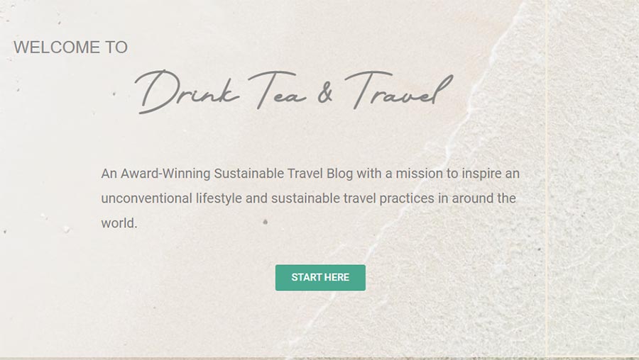 Expat travel bloggers - drink tea travel