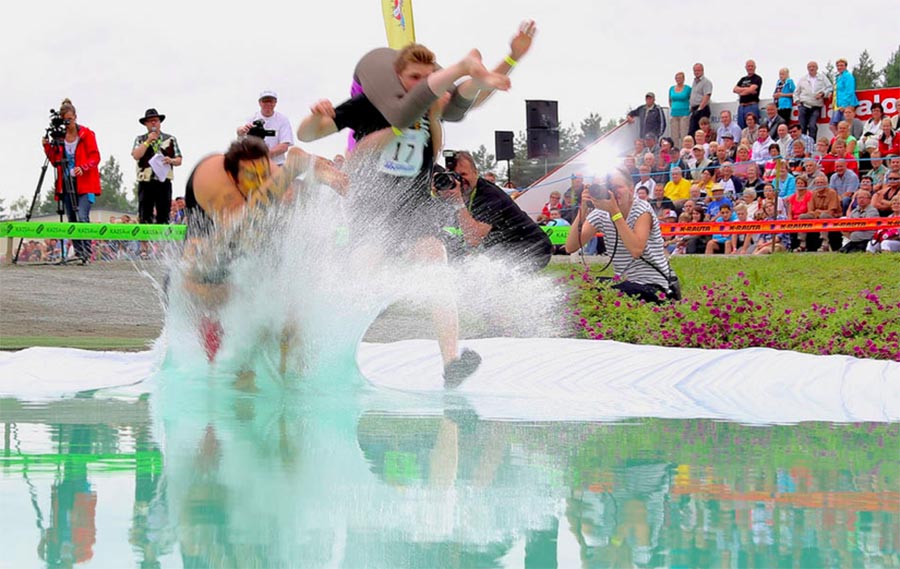 6 Weird and Wonderful Festivals From Around The World - Wife Carrying World Championships