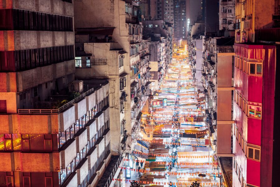 Mong Kok Hong Kong Attractions - Temple Street Night Market