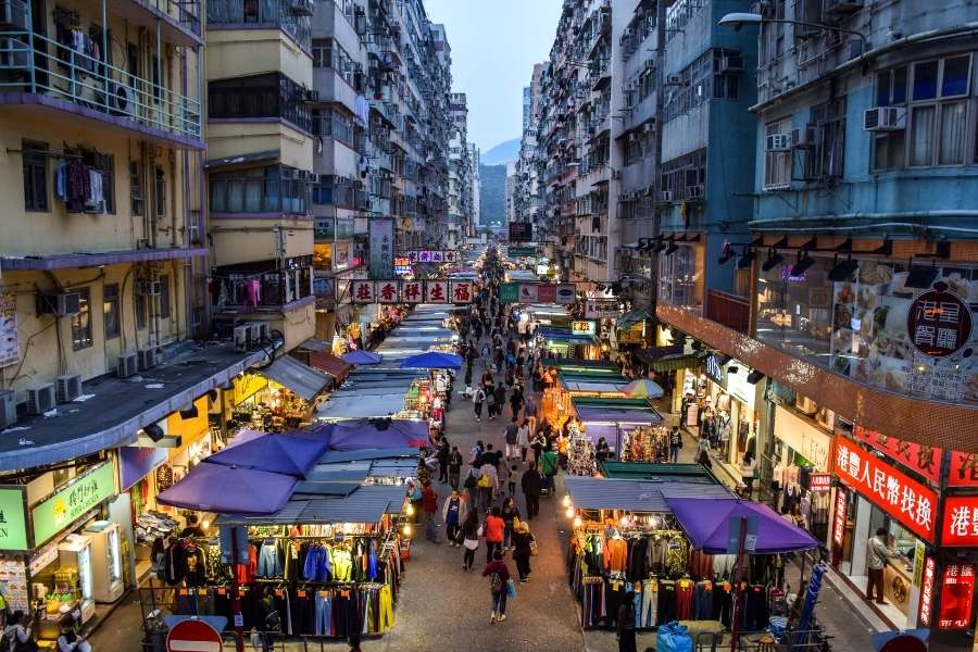 Ladies Market Hong Kong