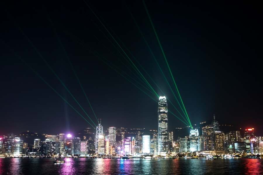 light show hong kong