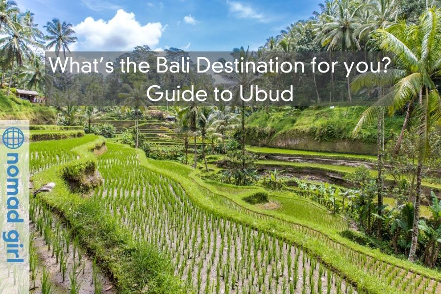 What’s The Bali Destination For You? Ubud Guide to Bali