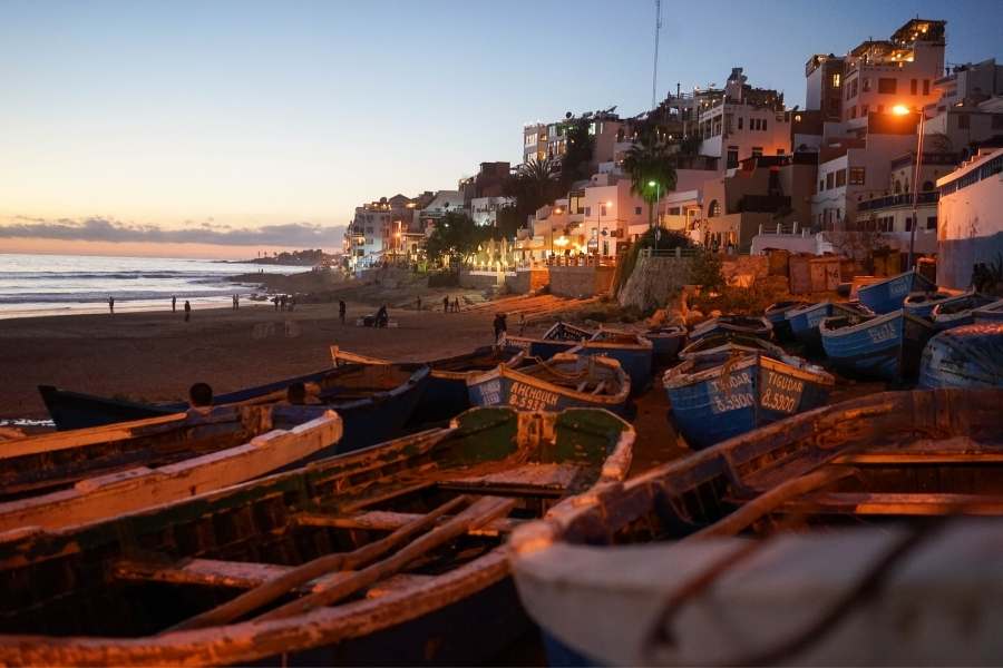 Top 14 Cities For Digital Nomads In Africa - Taghazout Morocco