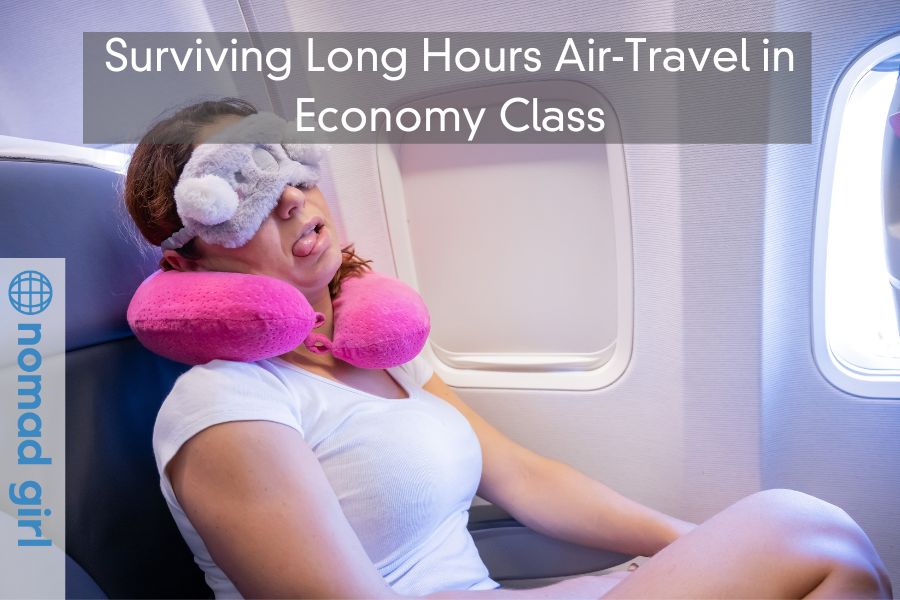 Surviving Long Hours Air-Travel in Economy Class