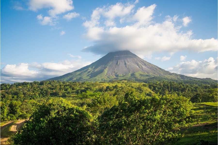 8 Coolest Volcanoes in Central America - 7 Arenal volcano Costa Rica