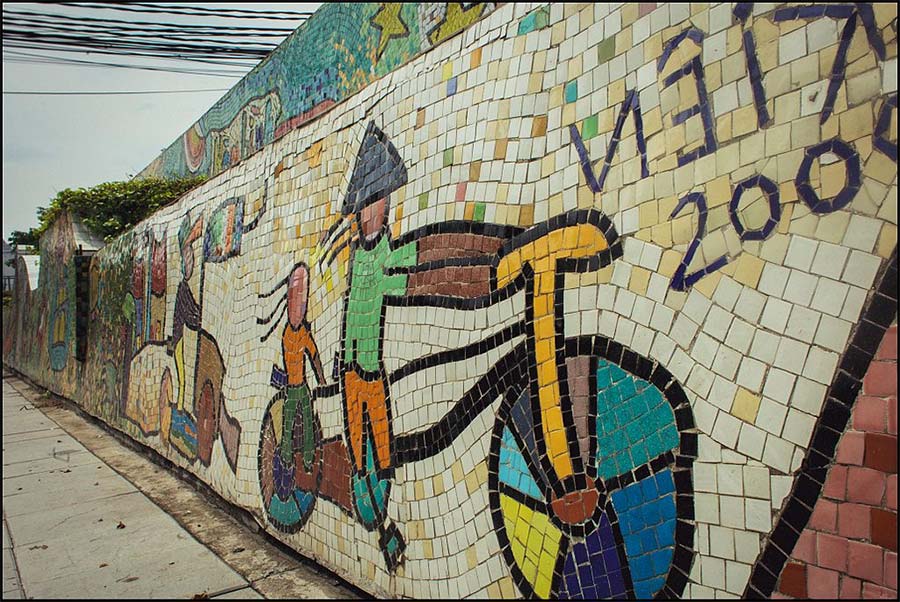 Explore Hanoi - Hanoi Ceramic Mosaic Mural