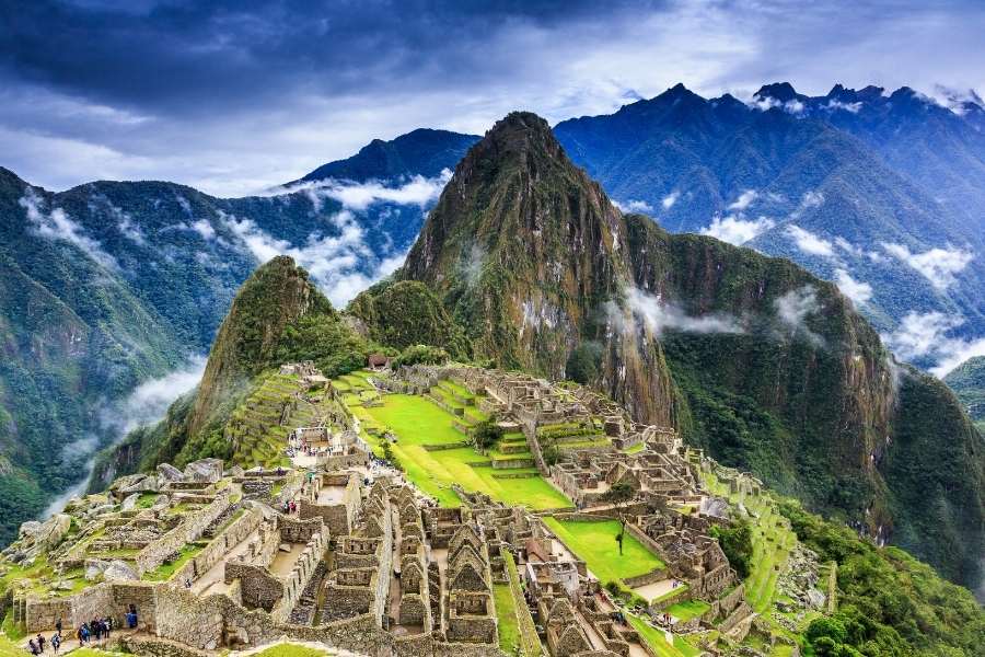 Machu Picchu Ancient ruin site in Peru South America