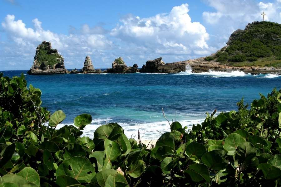 Pointe des Châteaux guadeloupe