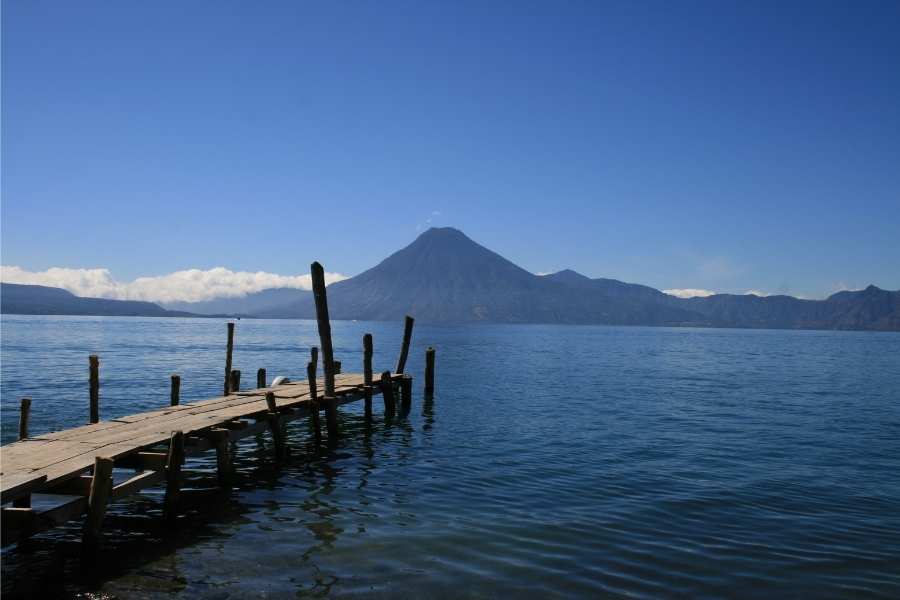 8 Coolest Volcanoes in Central America - 1. San Pedro Volcano on Lake Atitlan