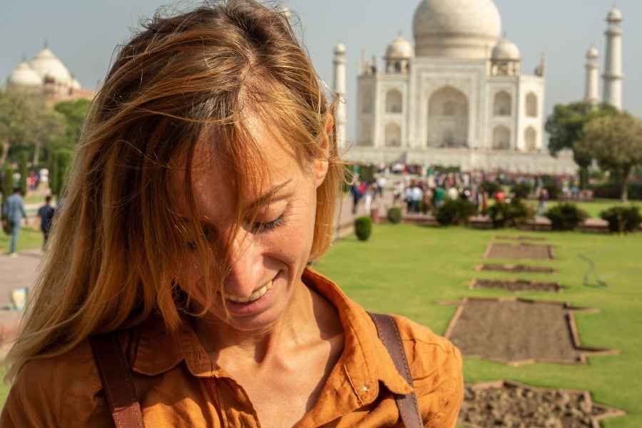 Visiting Taj Mahal  - Taj Mahal Photographer