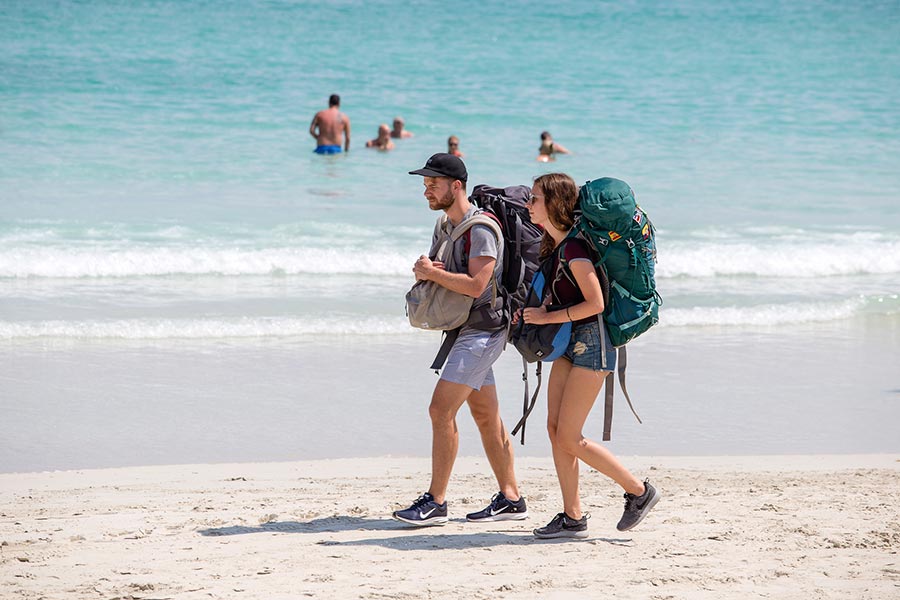 Suitcase or Backpack - Thailand backpack tourist