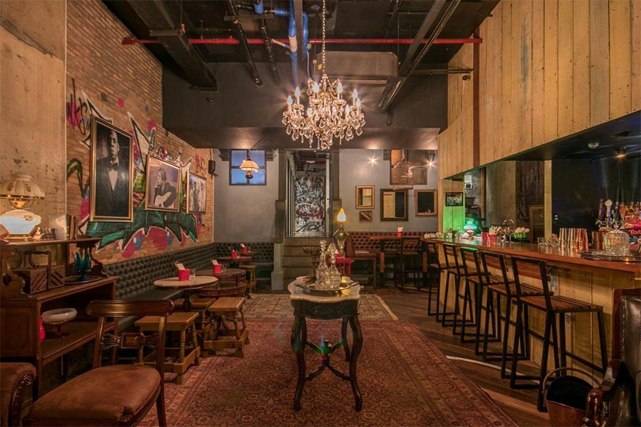 top 5 Manila speakeasies - The Hotel Bar at Pink's