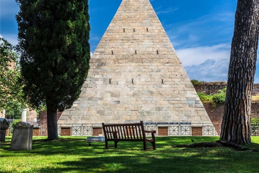 Places To Visit In Rome - The Pyramid Of Cestius