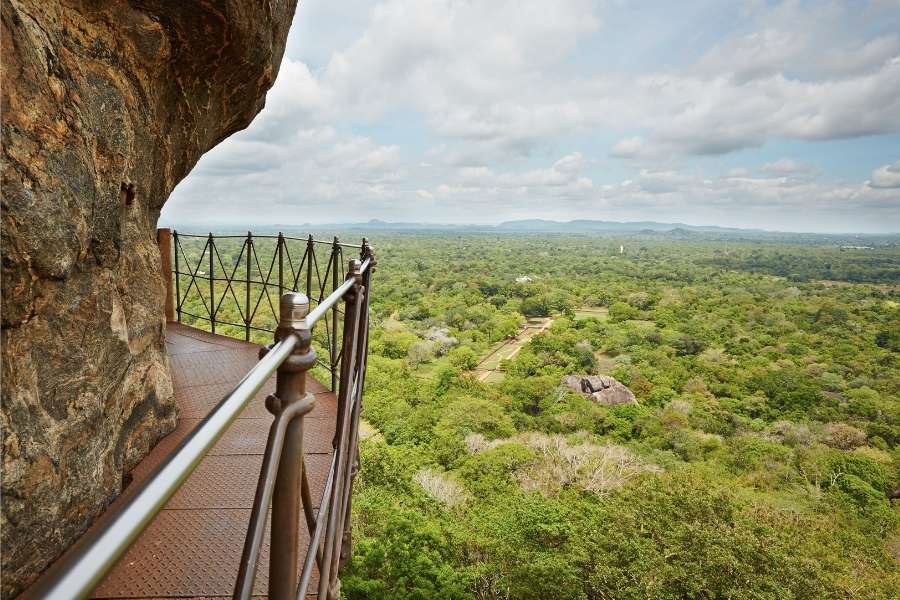 7 Things I Love About Sri Lanka - View from Sigiriya Sri Lanka