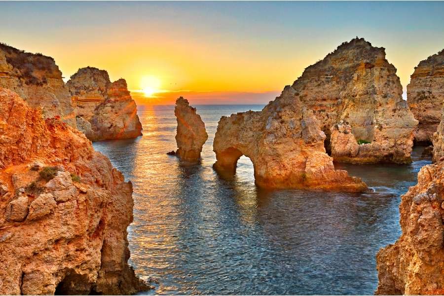 Warmest Year-Round Destinations - Algarve Portugal