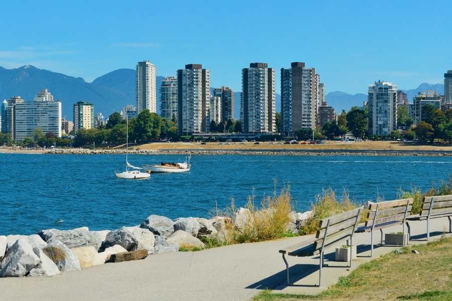 Road stanley park Vancouver