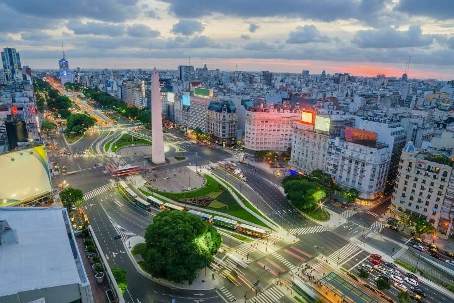 Top Digital Nomad Cities in Latin America - Buenos Aires Argentina