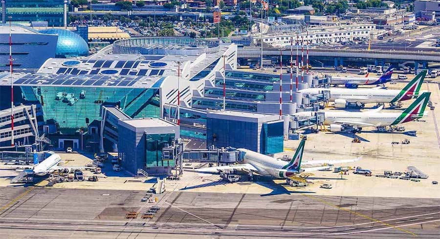 Cheapskate Guide To Rome - fiumicino airport