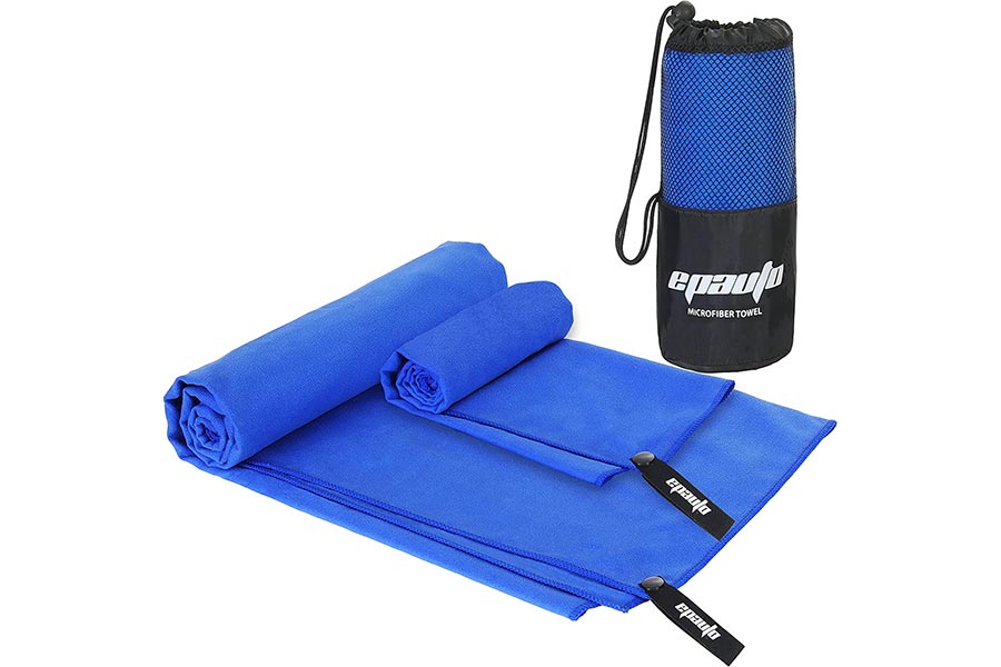 Essential Travel Items - microfibre towel