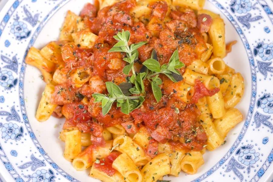 Cheapskate Guide To Rome - Pasta Amatriciana