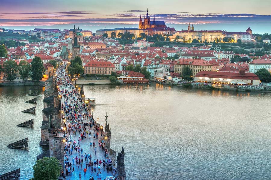 Prague Charles bridge