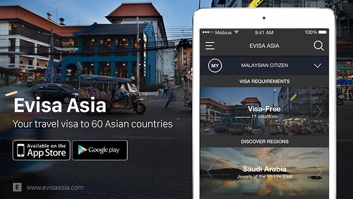 travel apps - evisa asia