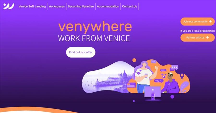 venywhere - remote work in venice