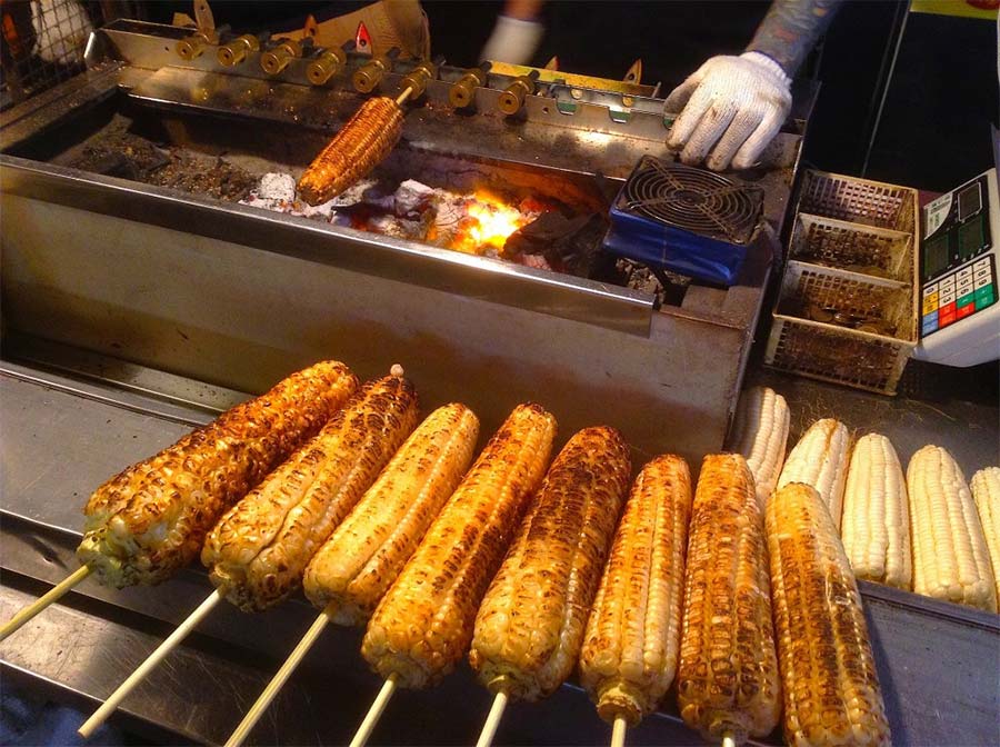 Barbecued Sweet Corn Taiwan