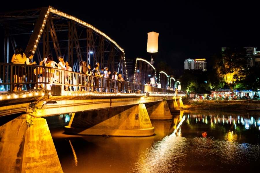 Iron Bridge Chiang Mai