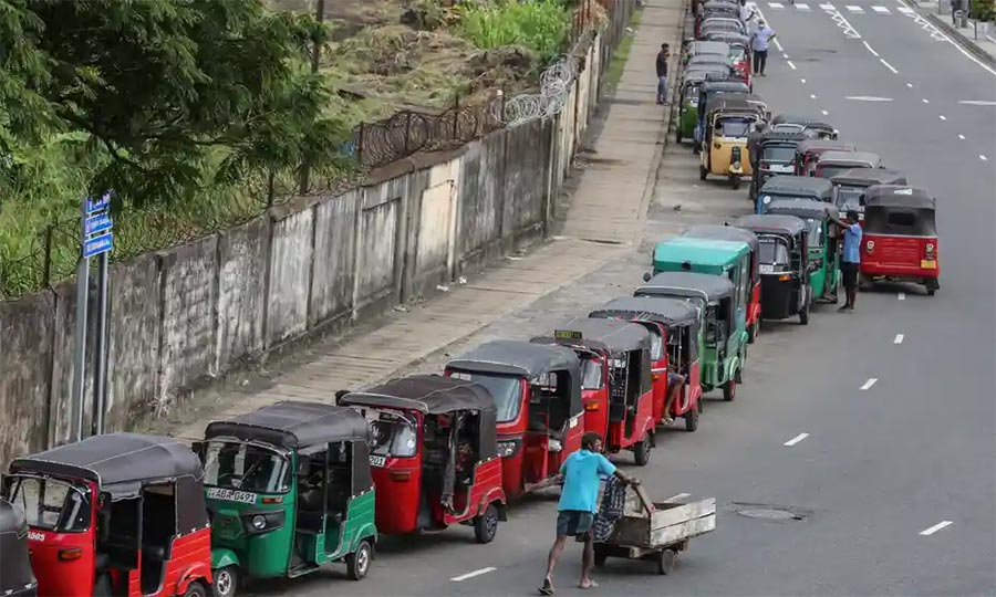 fuel crisis in Sri Lanka