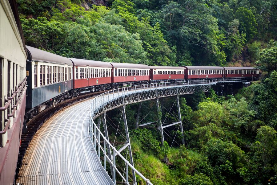 Cairns to Mossman Gorge - Kuranda railway