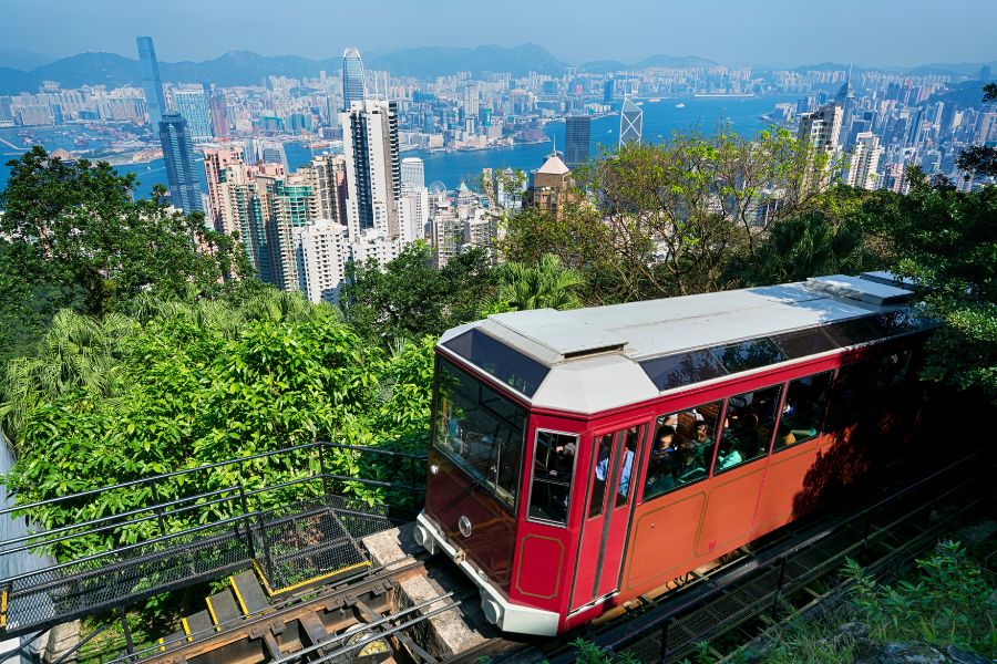 Peak Tram Hong Kong