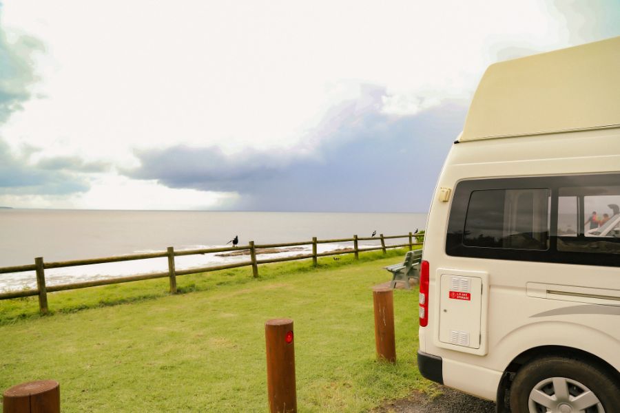 Road Trips in Australia Camper Van