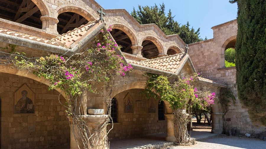 Things to do in Rhodes Filerimos Byzantine Monastery & Castle