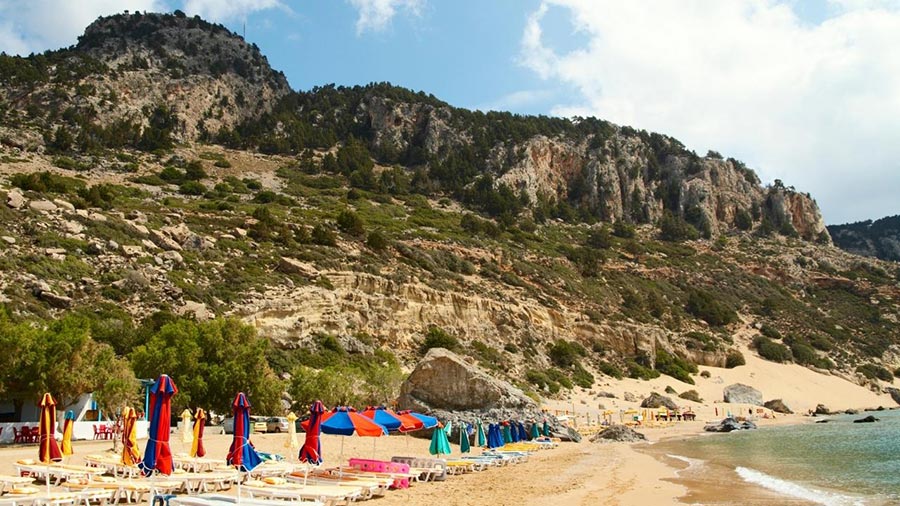 Things to do in Rhodes Tsambika Beach