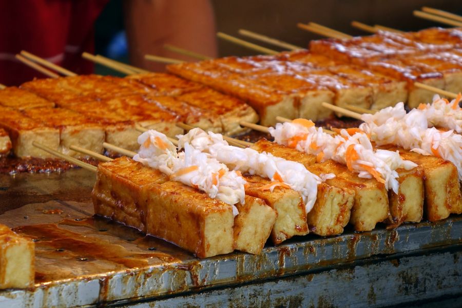 Try the smelly tofu in Taiwan