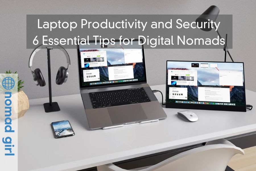 Laptop Productivity and Security – 6 Essential Tips for Digital Nomads