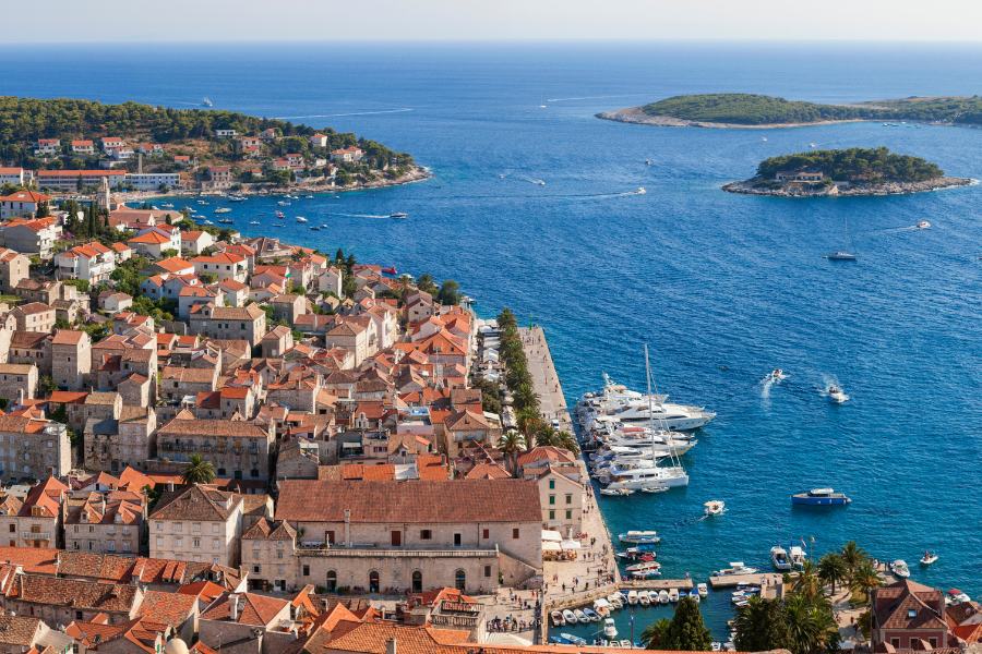 Sunny European Winter Destinations for Digital Nomads - Hvar Croatia