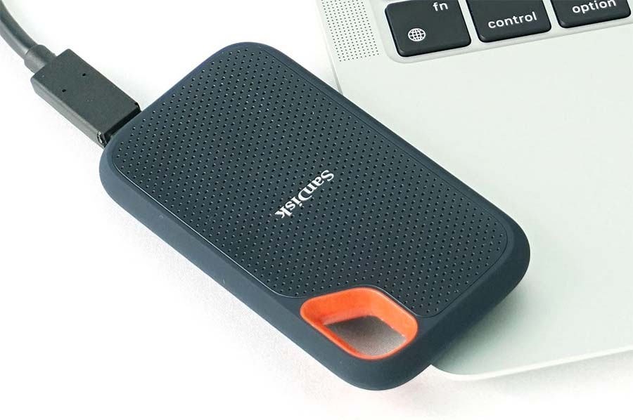 Laptop Productivity and Security - portable SSD drive