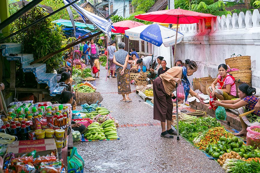 Luang Prabang Morning Market